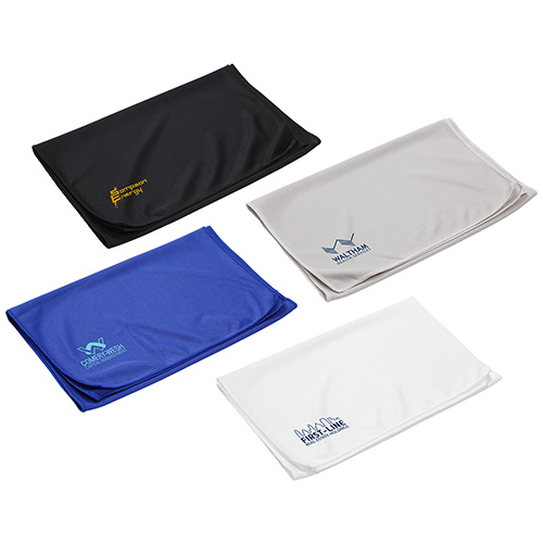 Chiller RPET Cooling Towel - promotional product with custom logo