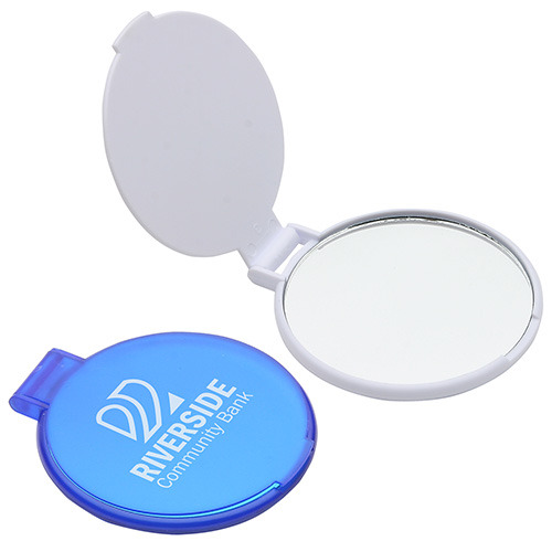 Ultra Thin Pocket Mirror - promotional product with custom logo