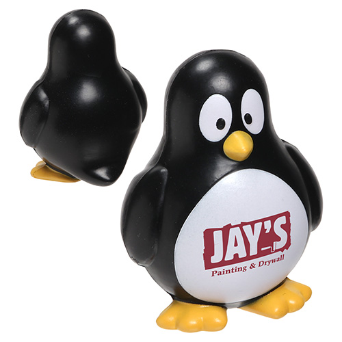 Penguin Slo-Release Serenity Squishy - promotional product with custom logo