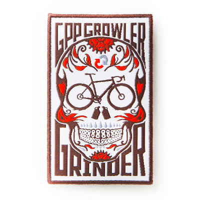 Woven Patch Fine Detail Heat Sealed - 3 x 2.5 in - View 2 - Custom Printed Kitchen Tools - product view 3