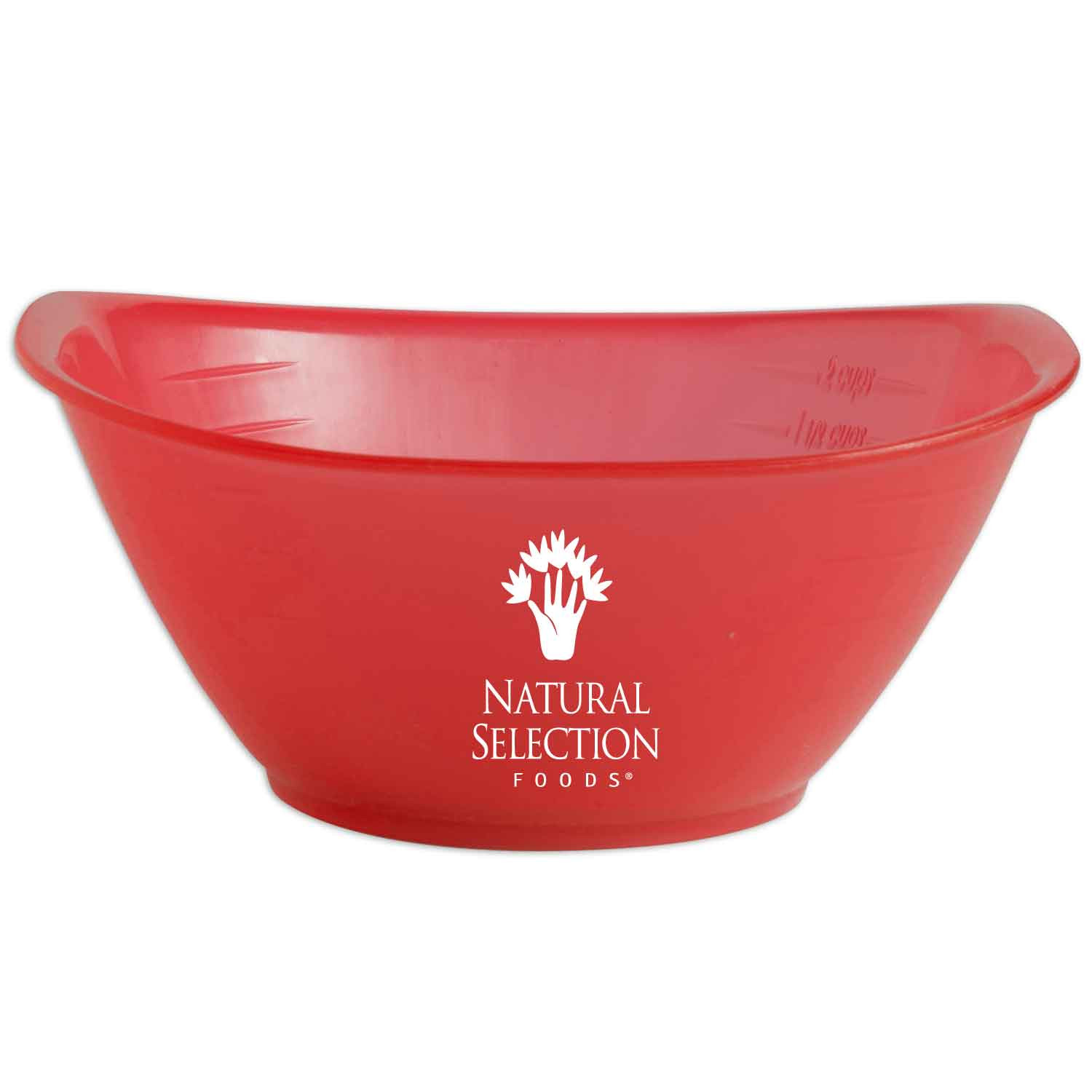 Measuring Bowl with Portion Lines - 2 Cup Capacity - View 7 - Customizable Stadium & Party Cups - product view 8