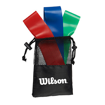 Fitness Resistance Band Set Three Tension Levels - View 1 - Custom Fitness & Yoga - product view 2