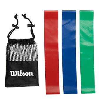 Fitness Resistance Band Set Three Tension Levels - View 2 - Promotional Fitness & Yoga - product view 3