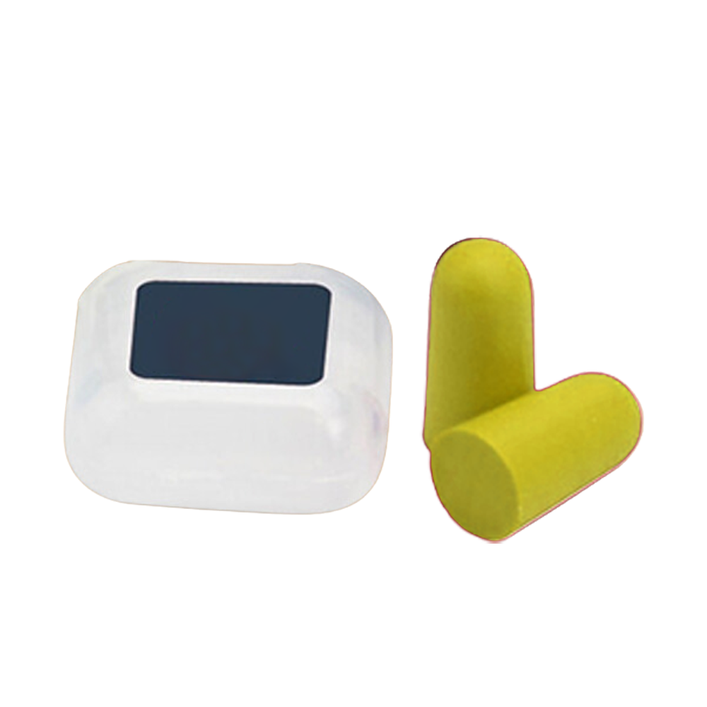 Ear Plugs Foam 35dB Noise Reduction (2 Pack) Blank - Branded Personal Care Kits Before Logo - blank view 3