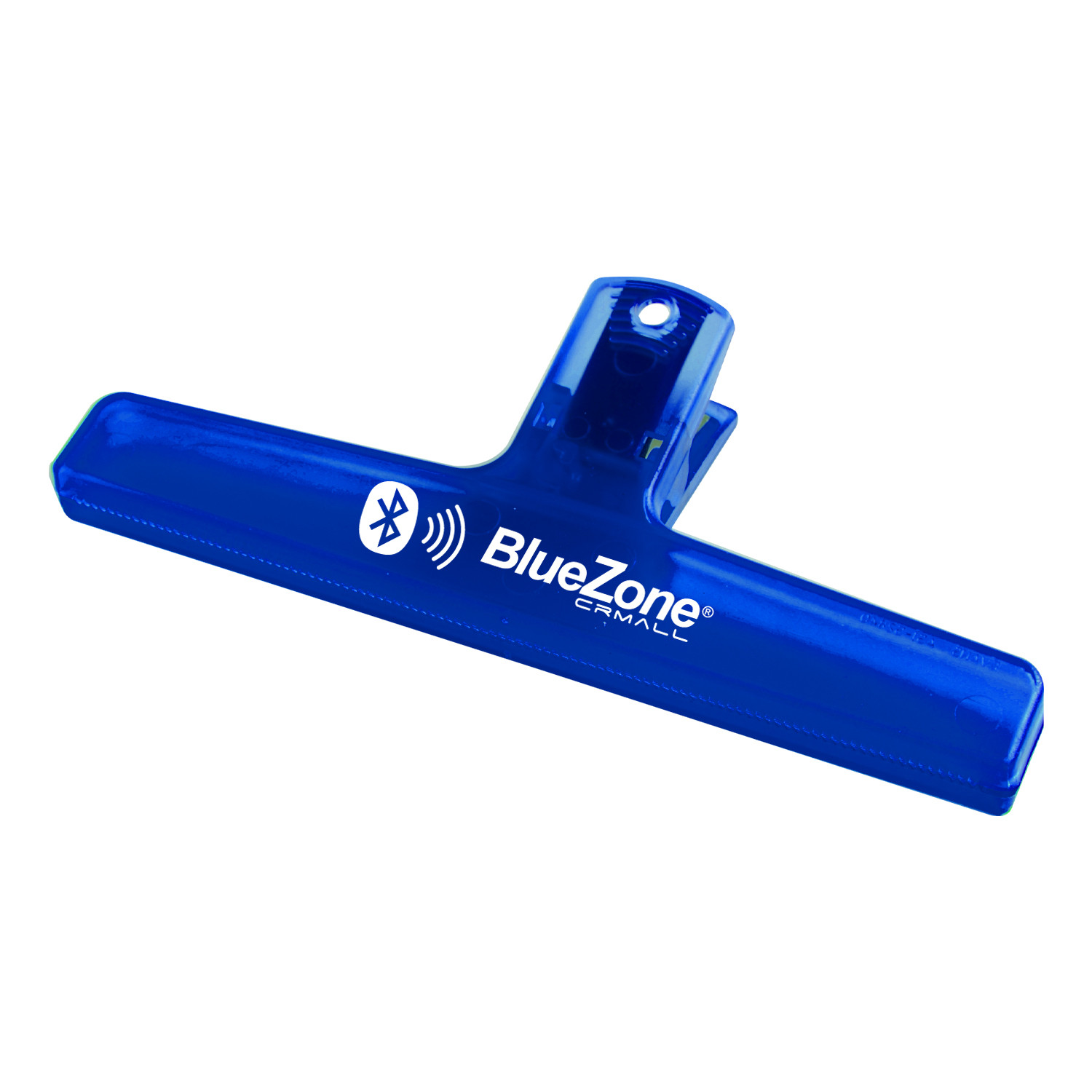 Plastic Bag Clip with Metal Spring Mechanism - 6 in - View 9 - Branded Clips & Holders - product view 10