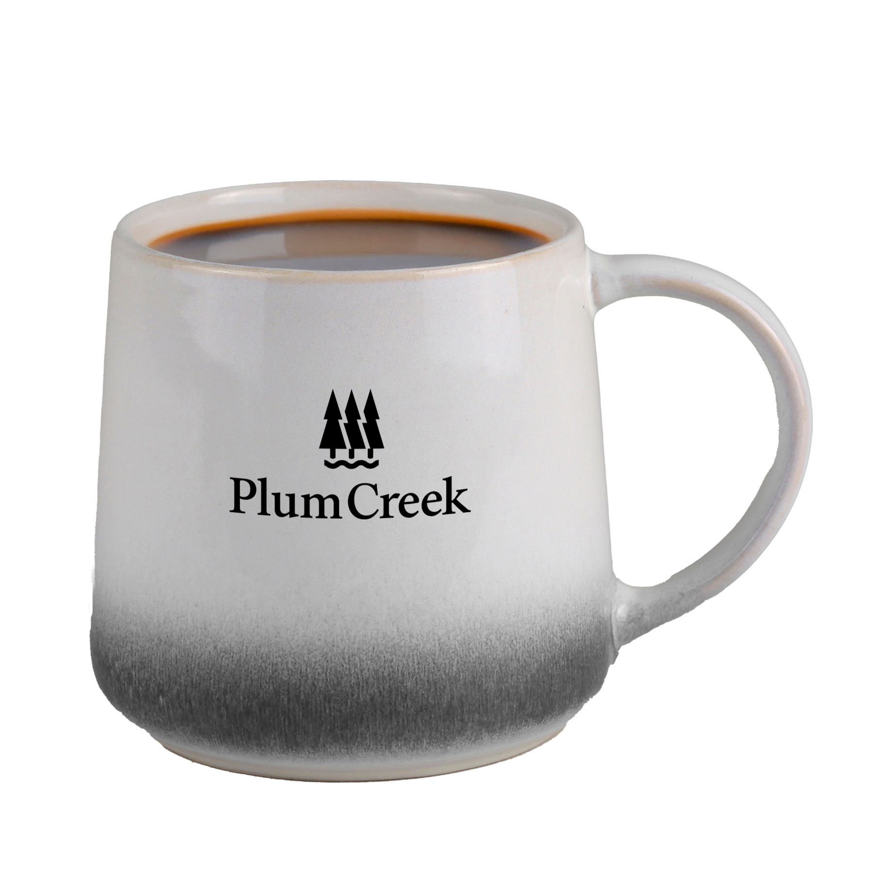 Ceramic Mug Richmond Reactive Glaze Finish - 16 oz - View 2 - Logo Coffee Mugs - product view 3