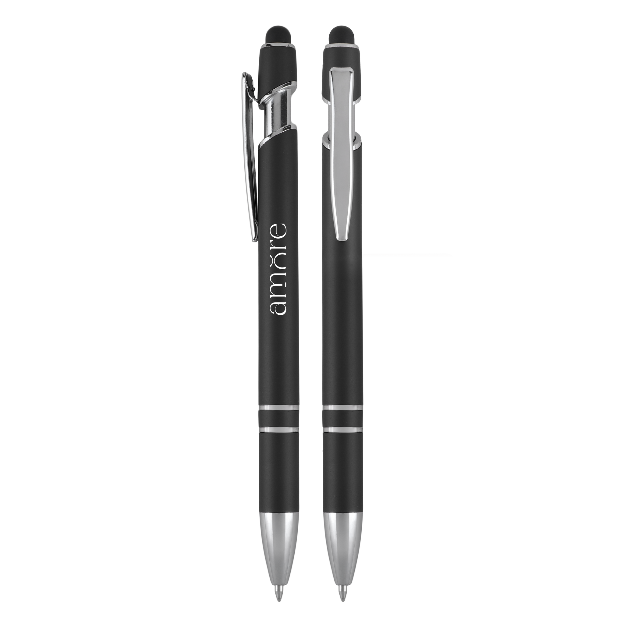 Pen Velvet Touch Stylus Gel with Plunger - 5.75 in - View 7 - Custom Printed Stylus Pens - product view 6