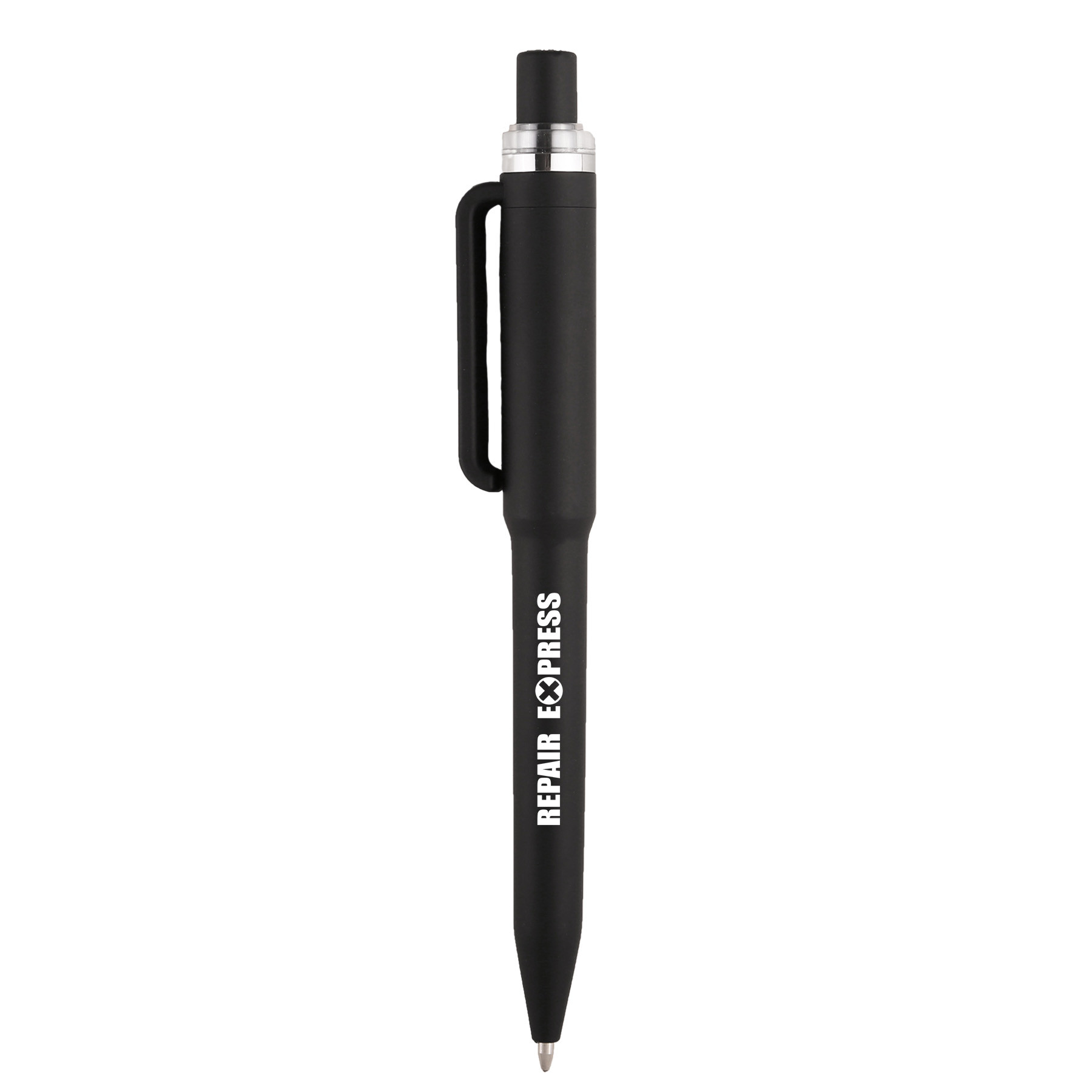Pen Velvet Touch ABS Plastic Medium Point - 5.63 in - View 11 - Custom Printed Custom Plastic Pens - product view 12