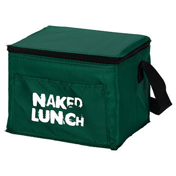 Insulated Cooler Bag Six-Pack Front Pocket - 8 x 5 in - View 2 - Promotional Cooler Bags - product view 3