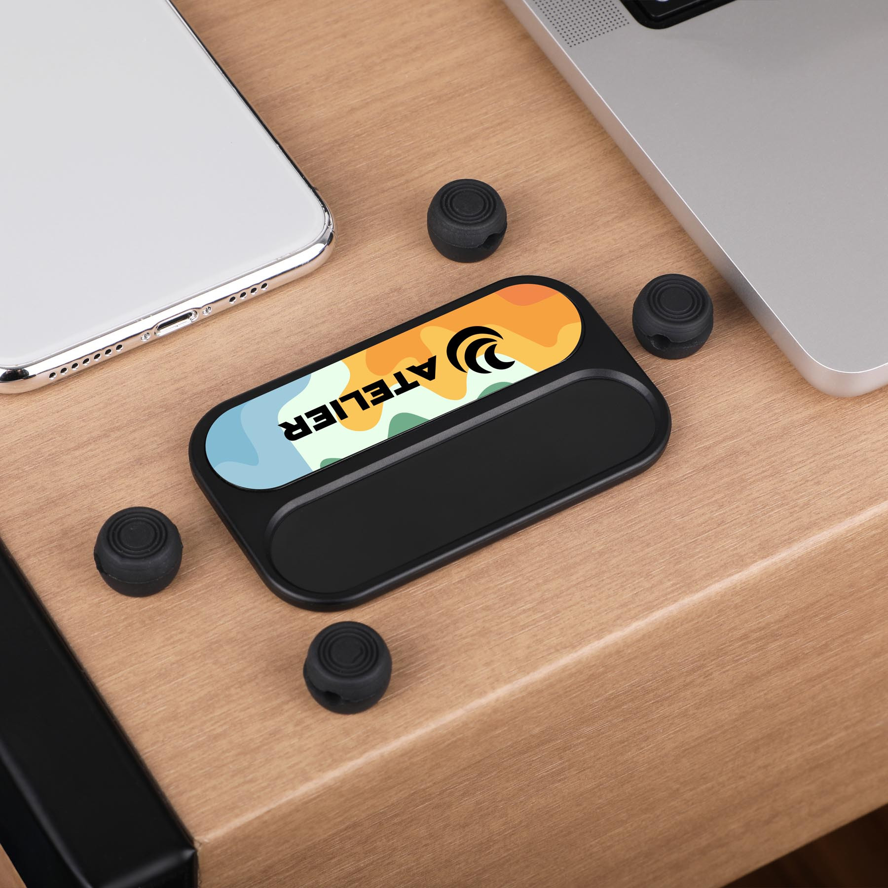 Cable Organizer Desktop Magnetic Wire Frame System - View 2 - Personalized Desk Accessories - product view 3