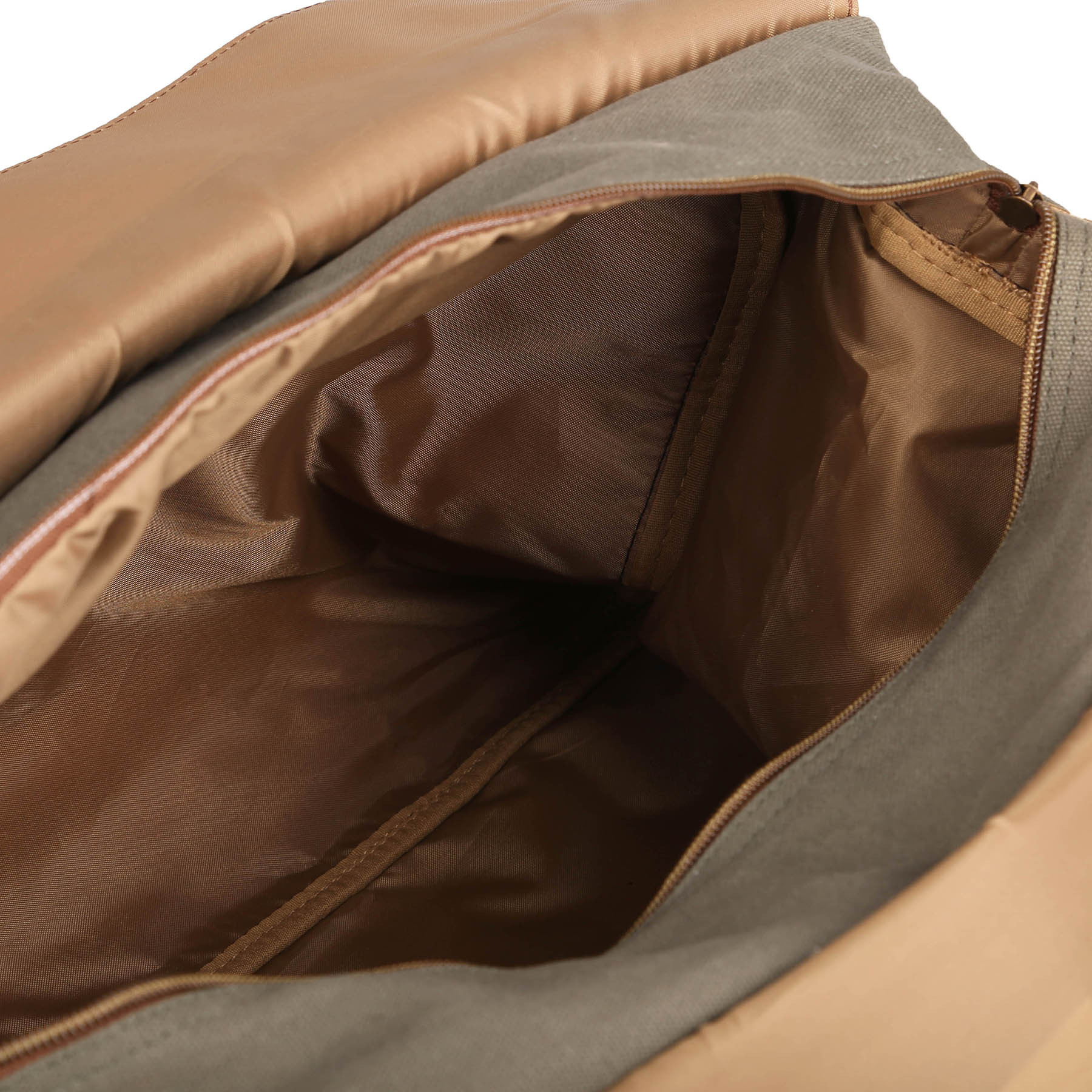 Duffel Bag Cotton Canvas Vegan Leather - 35L - product view 7