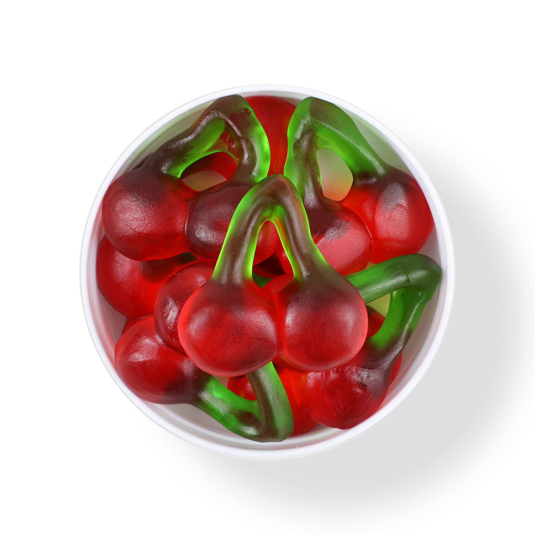 Cherry Gummy Candy Double-Cherry Shape Small Jar - 3 oz in Use - Custom Custom Gummy Candy for Events #205507 - lifestyle view 4