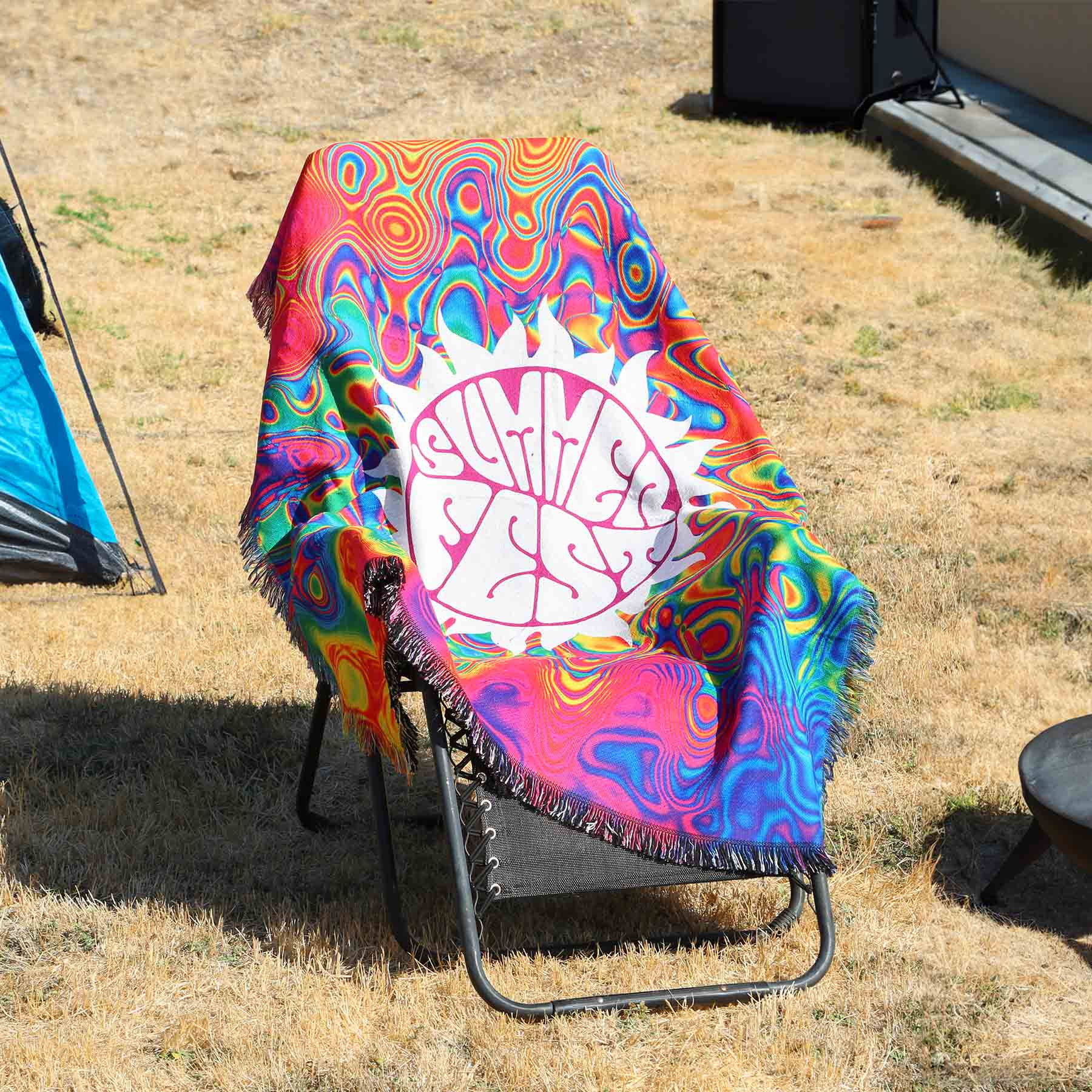 Sublimation Woven Tapestry Blanket - 50 x 60 in - View 1 - Personalized Custom Fleece Blankets - product view 2
