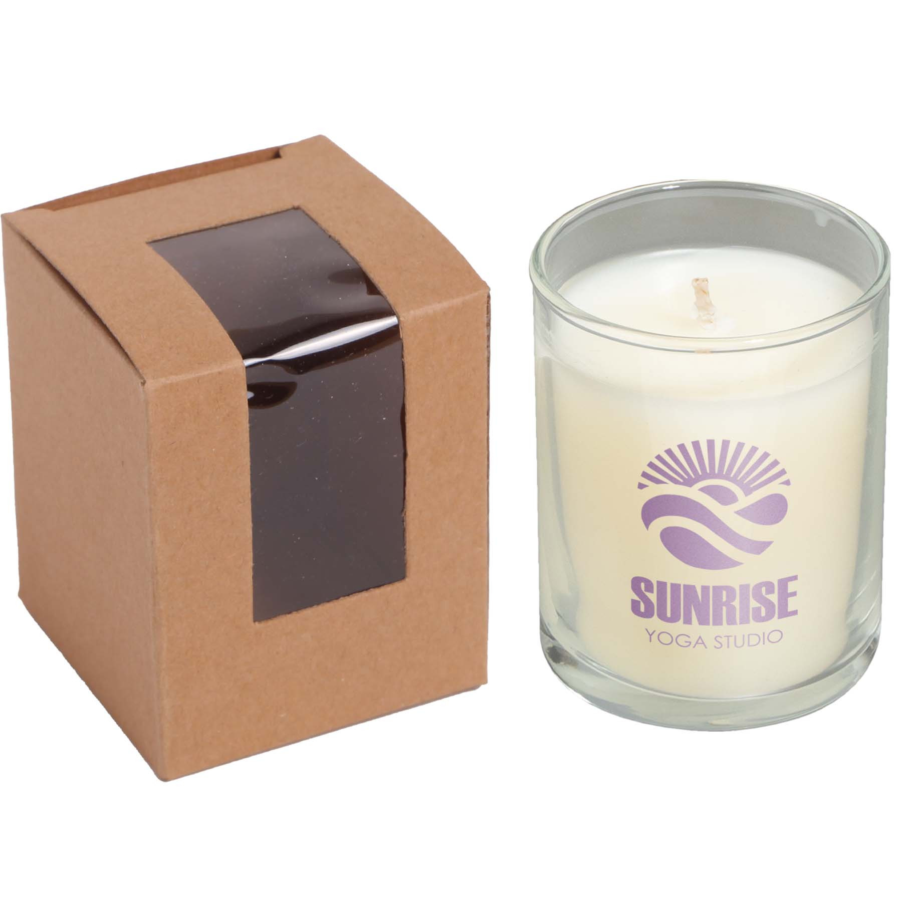 Soy Candle with Kraft Gift Box Scented - 3 oz - Similar Promotional Product