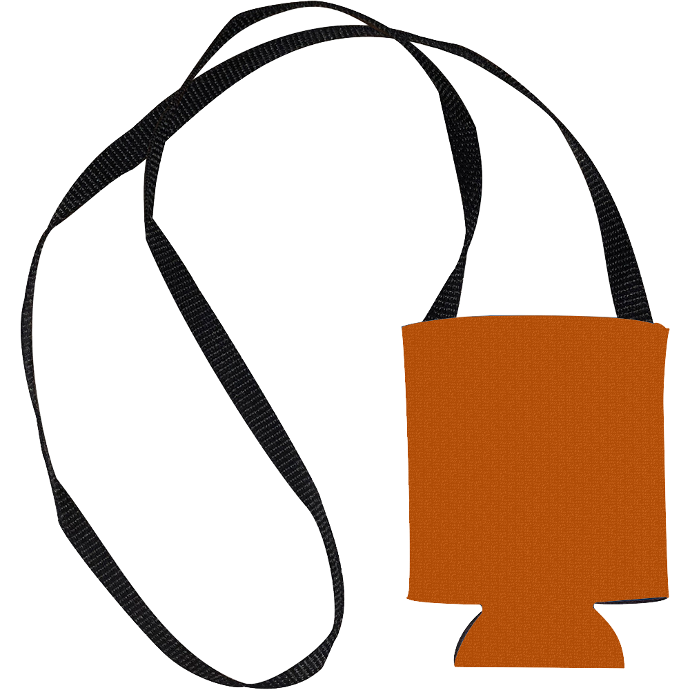 Hands Free Can Cooler with Strap - 12 oz Blank - Custom Hard Coolers Before Logo #207655 - blank view 10