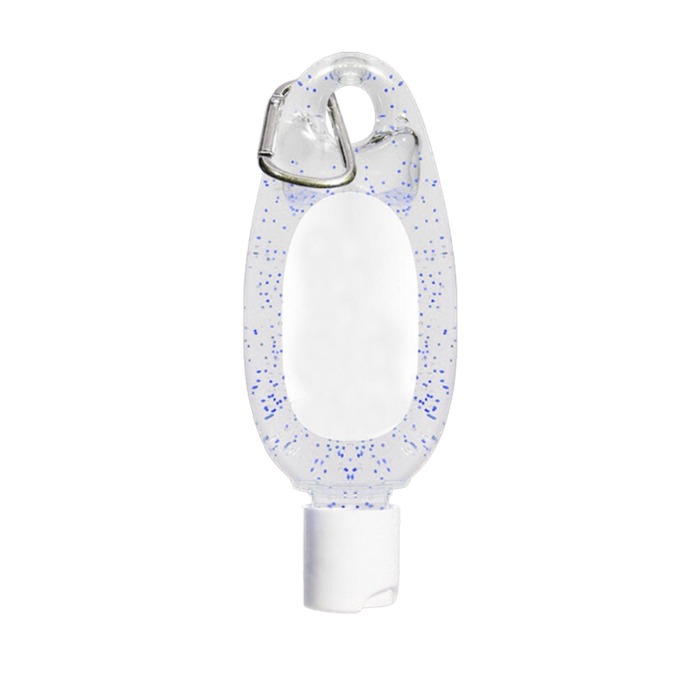 Hand Sanitizer Gel with Carabiner Clip - 2 oz Blank - Custom Printed Hand Sanitizers Before Logo - blank view 6