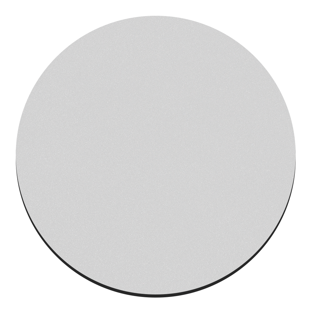 Mouse Pad Round Scuba Full Color - 8 in Blank - Custom Logo Mouse Pads Before Logo - blank view 3