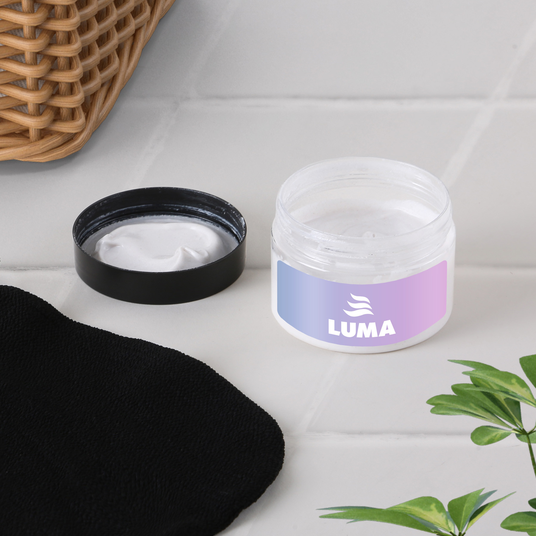 Body Scrub Coconut Fragrance Exfoliating - 4.5 oz - View 2 - Bulk Custom Personal Care Kits - product view 3