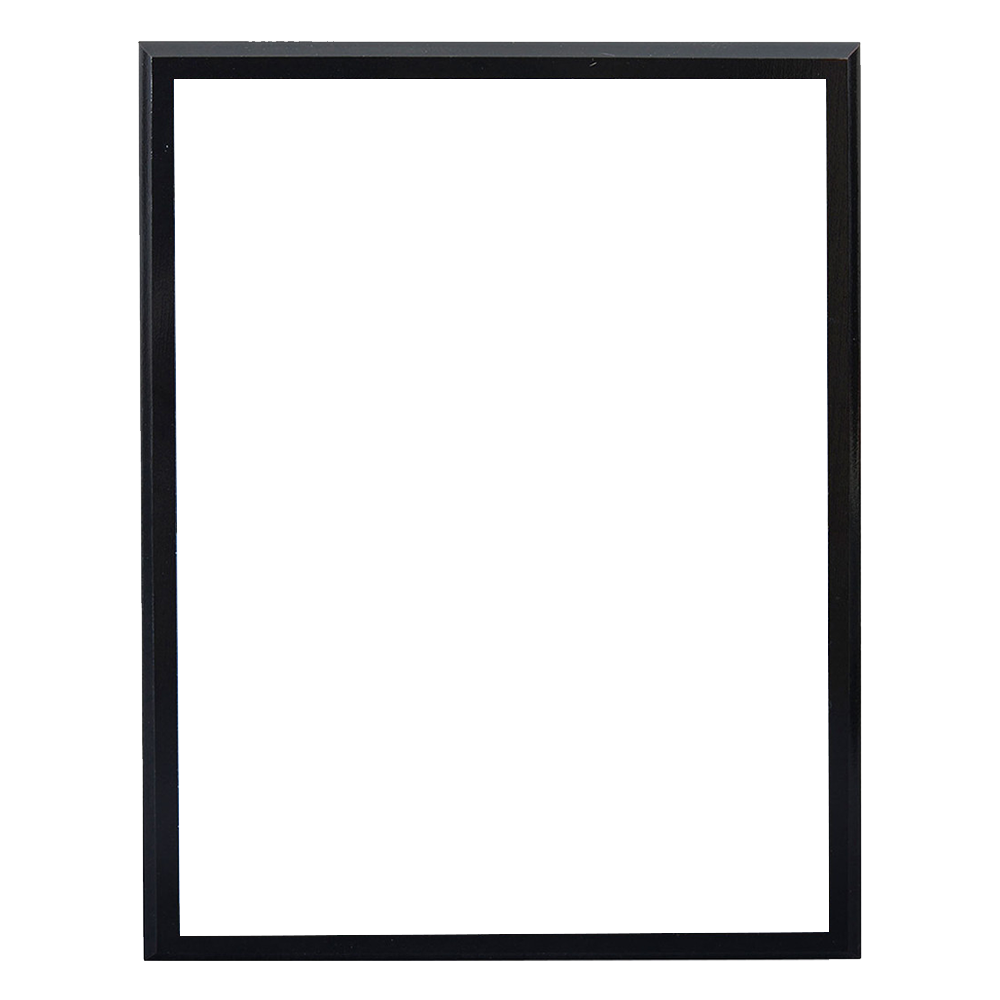 Plaque Sublimated Aluminum with Wood Base - 9 x 12 in Blank - Personalized Plaques Before Logo #209564 - blank view 4