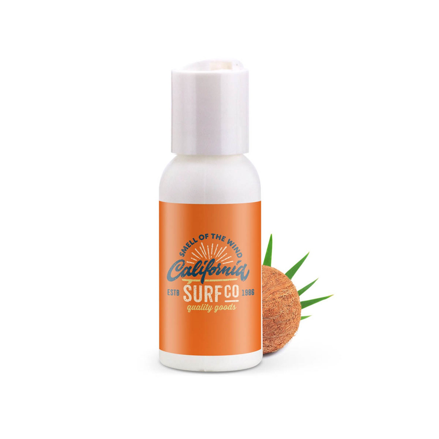 Customizable Sunscreen Lotion SPF 30 Coconut Scented - 1 oz - Promotional Sunscreen & Sun Safety with Logo