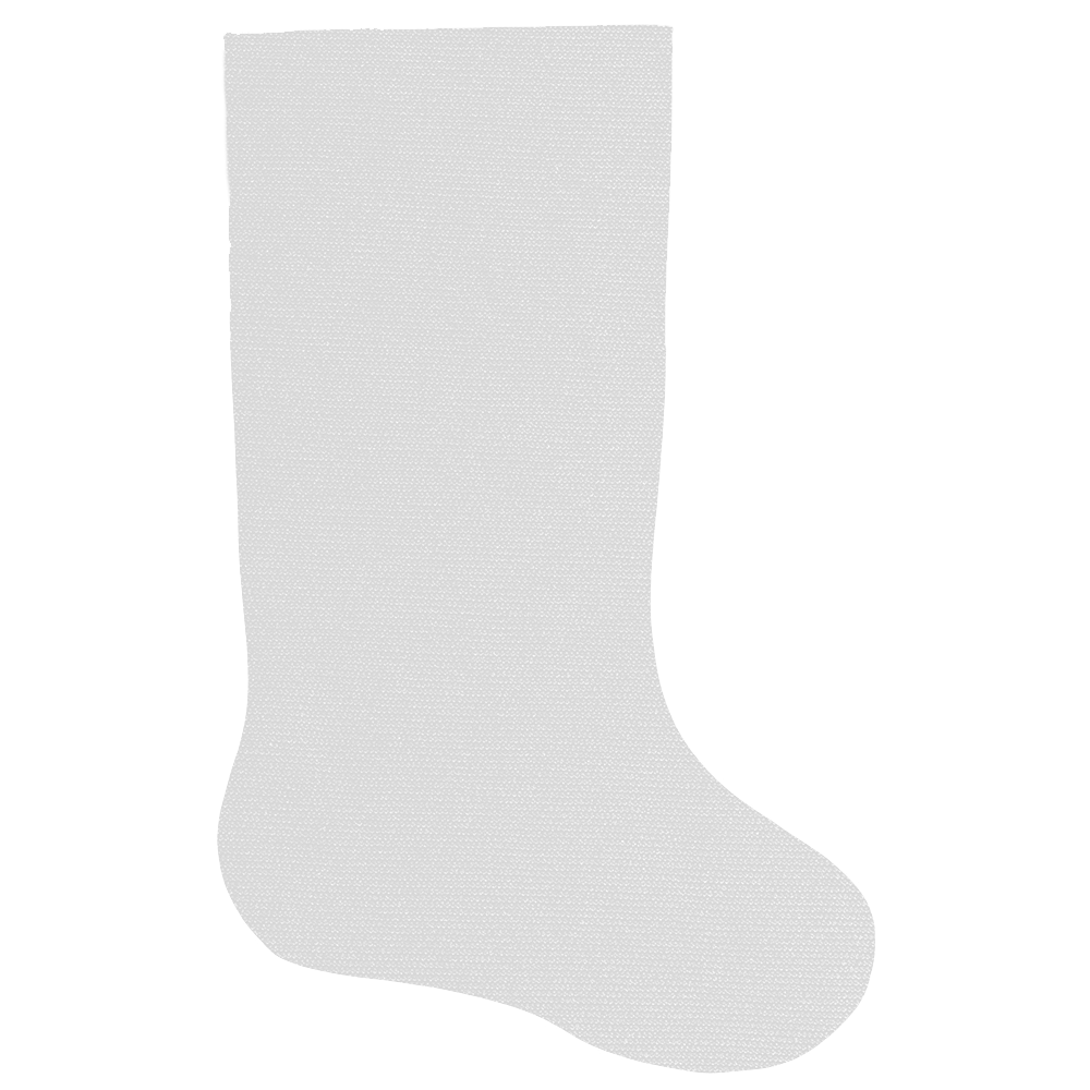 Holiday Stocking Scuba Foam Full Color - Large Blank - Custom Printed Corporate Gift Sets Before Logo - blank view 3