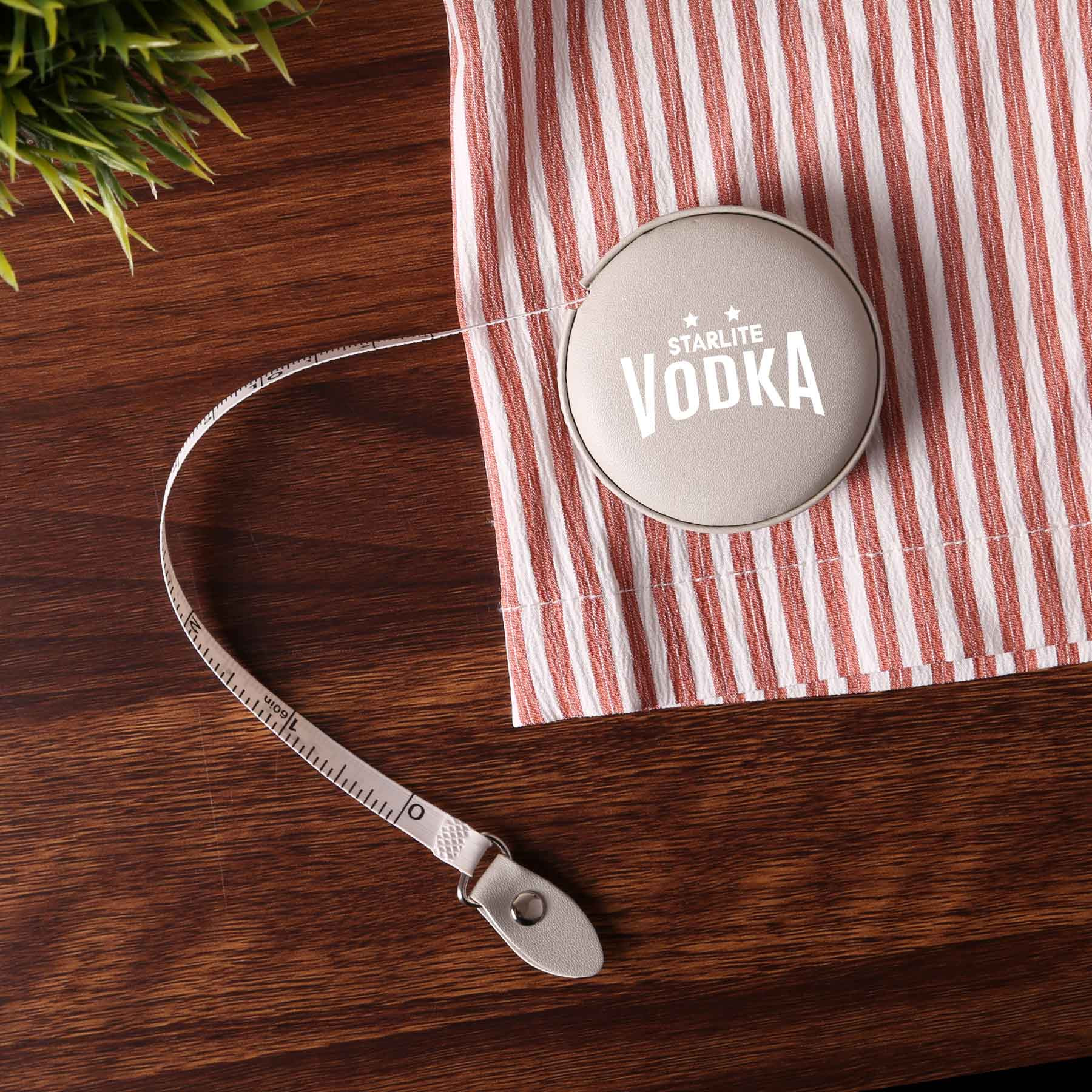 Measuring Tape Vegan Leather Dual-Sided - 60 in - View 3 - Customizable Kitchen Tools - product view 4