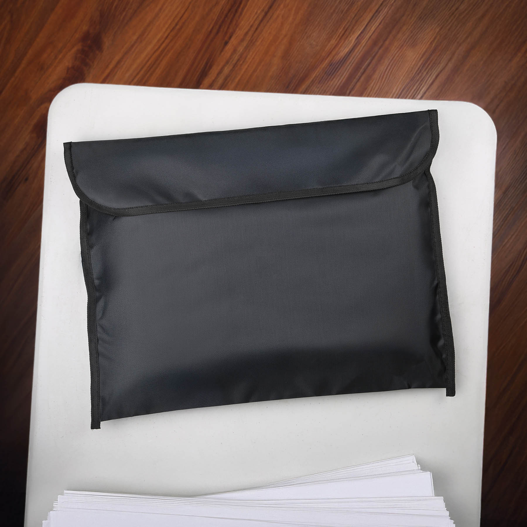 Table Cover Convertible rPET Polyester 6 ft to 8 ft - 152... - View 2 - Custom Table Covers - product view 3