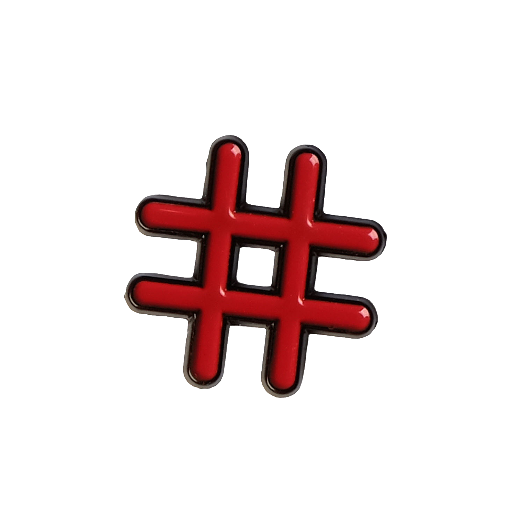 Soft Enamel Lapel Pin Iron Die Struck Large - 0.75 x 0.75 in - View 2 - Custom Lapel Pins - product view 3