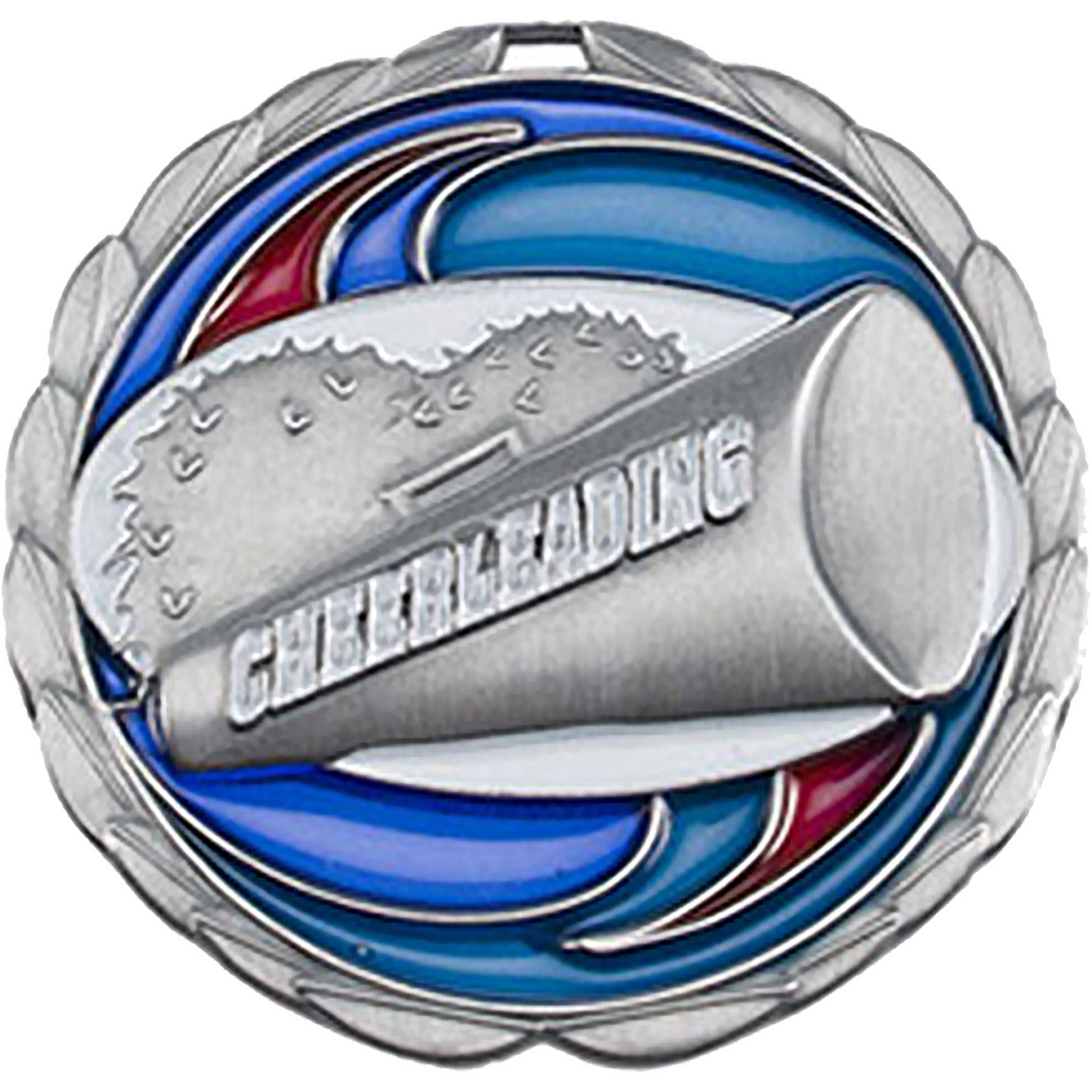 Cheerleading Stock Color Medal - View 2 - Custom Medals & Challenge Coins - product view 3