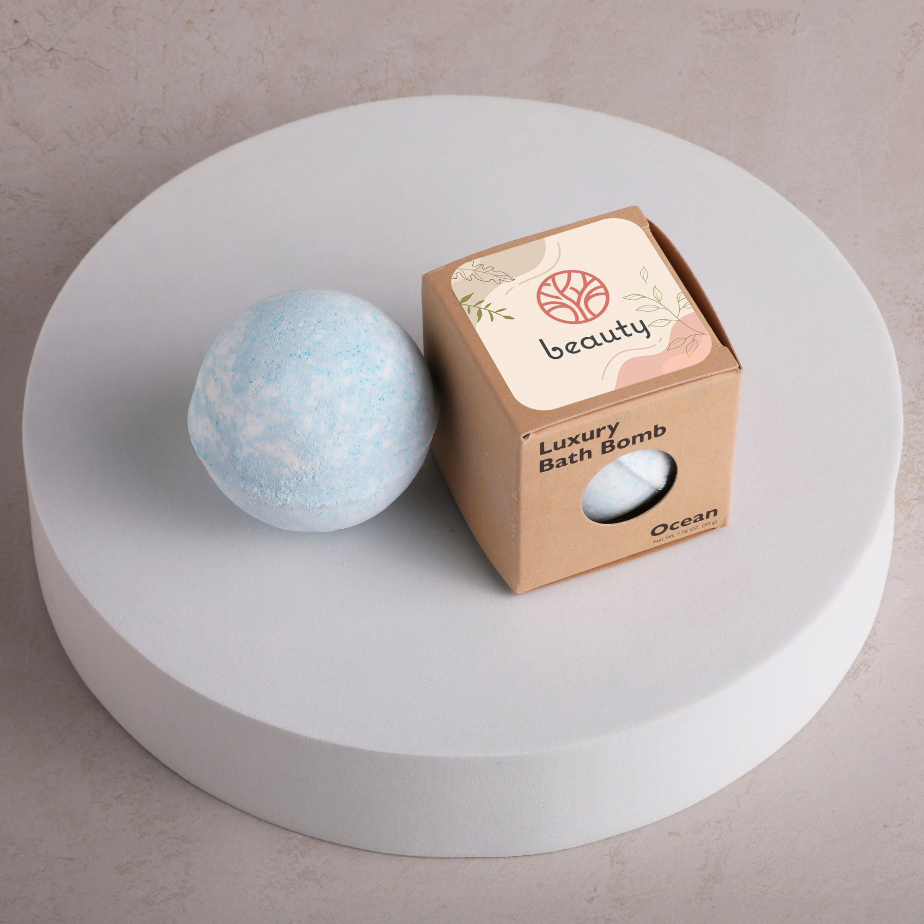 Luxury Bath Bombs 3 Piece Set - View 5 - Logo Personal Care Kits - product view 6