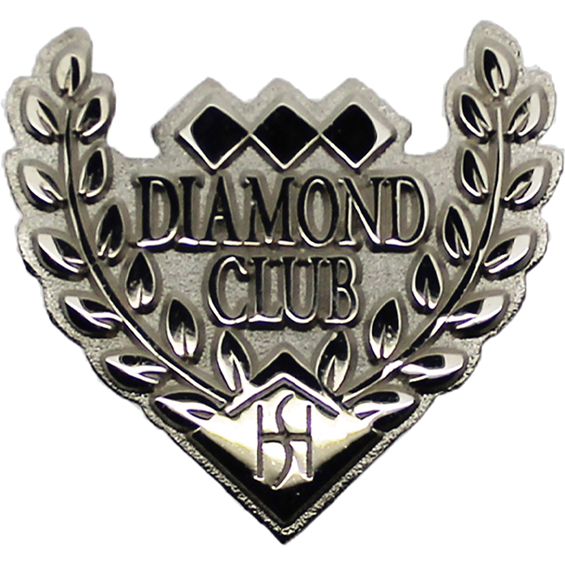 Diestruck Sandblasted Lapel Pin - Copper/Brass 0.75 in W ... - View 2 - Promotional Lapel Pins - product view 3