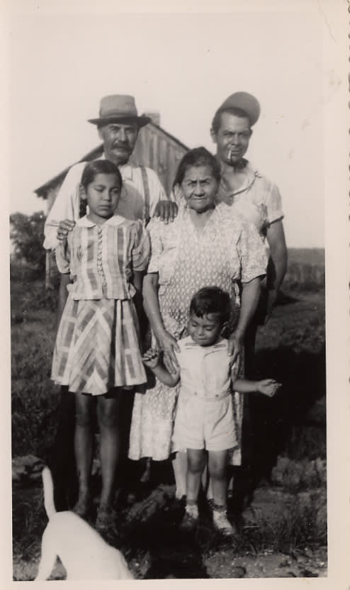 Joseph Bruno and Joe Bruno
 (Back LTR)
 Peggy Diana and Ellen Vieux
 Bruno (Middle LTR)
 Joe Bruno Jr. (Front)