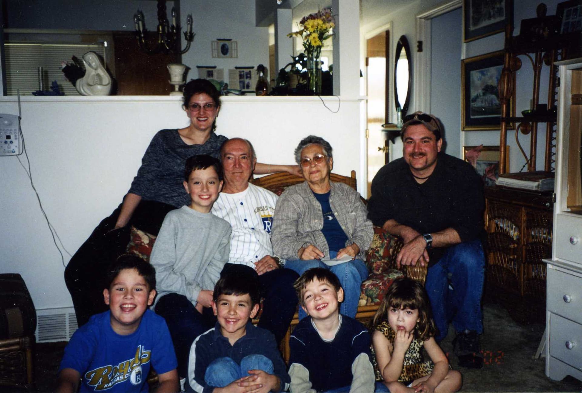 Peggy Kinder (Back)
 William Kinder, Jerry Maisch,
 Betty Maisch Hancock and
 Jeffery Phillip Dzibinski
 (Middle LTR)
 Joseph Phillip Kinder, Justin
 Dzibinskie, Brandon Dzibinski
 and Victoria Dzibinski
 (Front LTR)