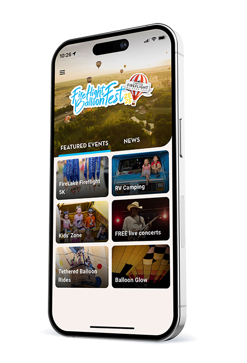a mockup of the mobile app