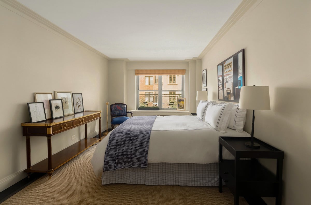 The bedroom