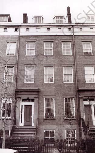 Cushman Row, historical photograph