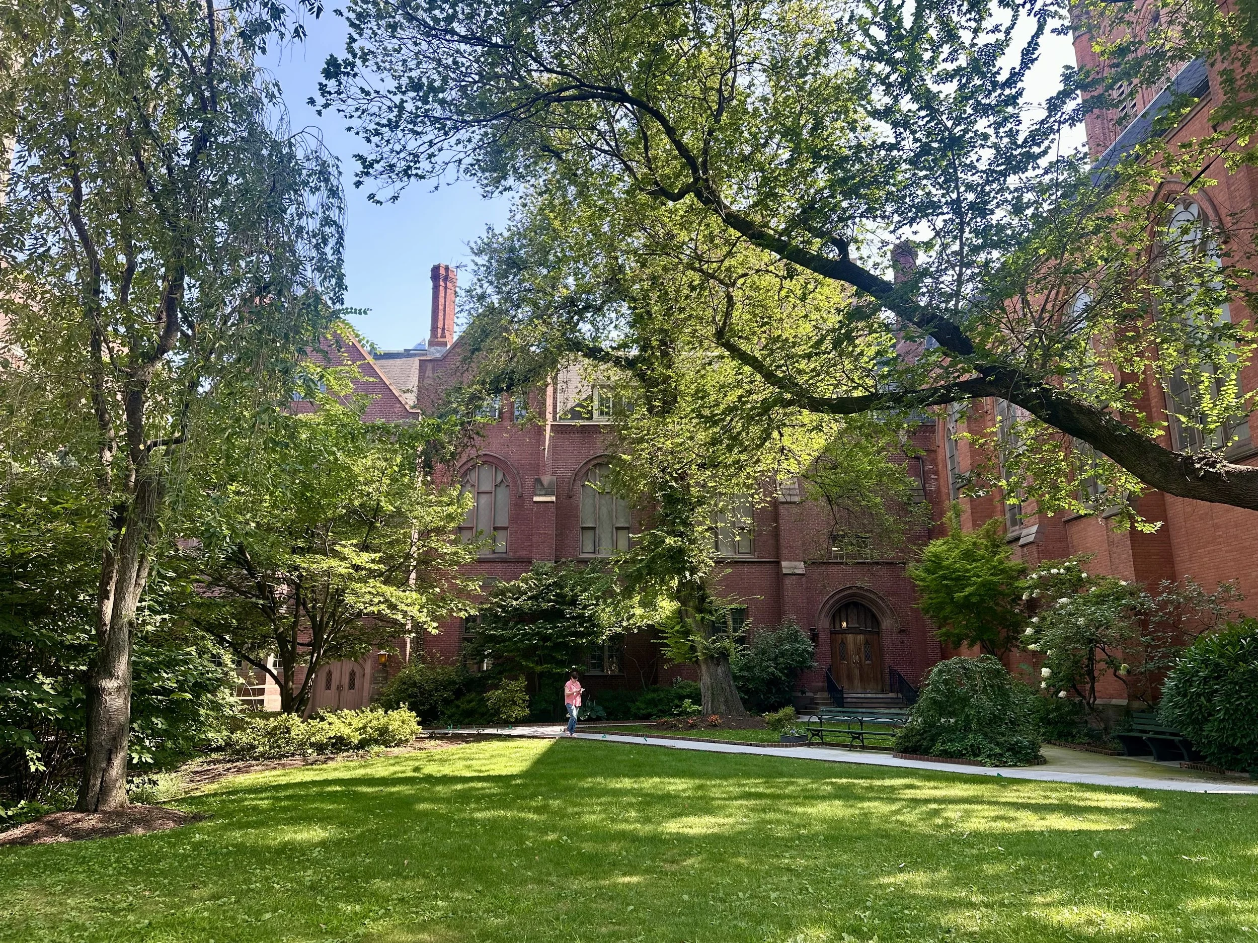 The Seminary Close — interior garden view