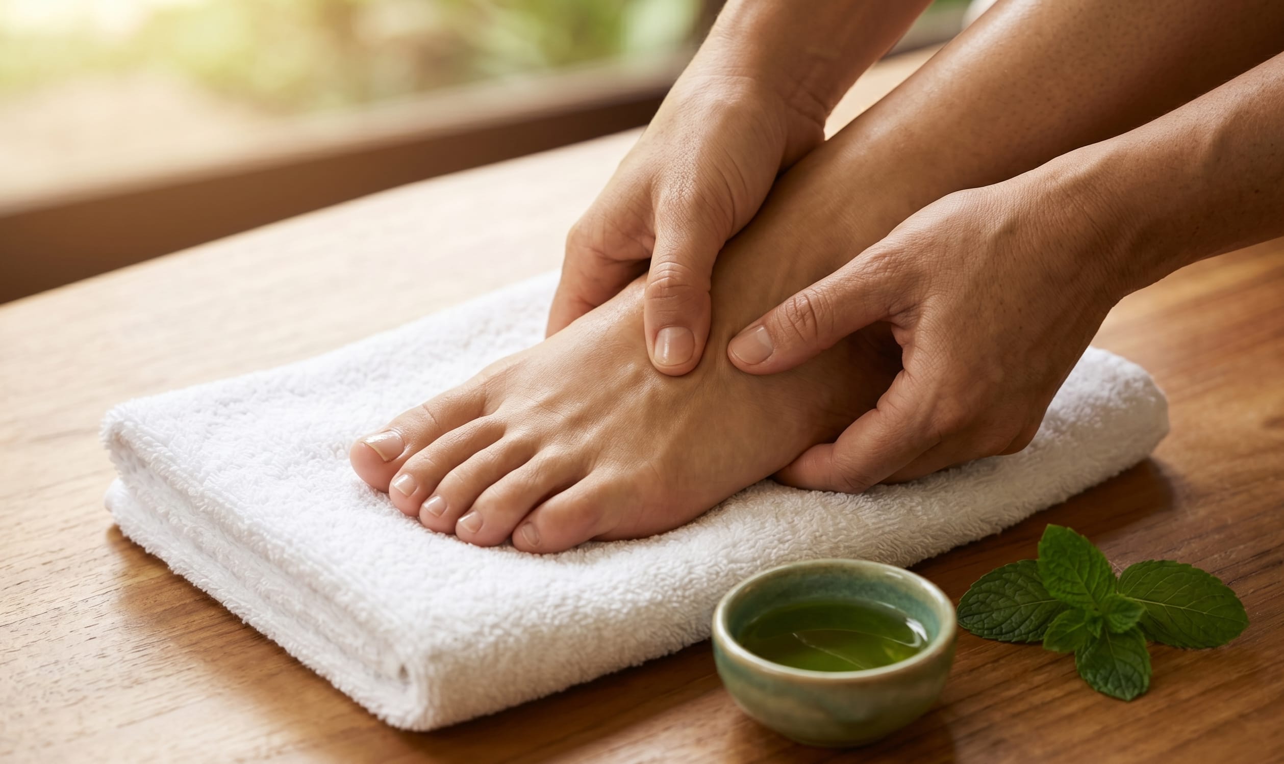 Peppermint Foot Reflexology