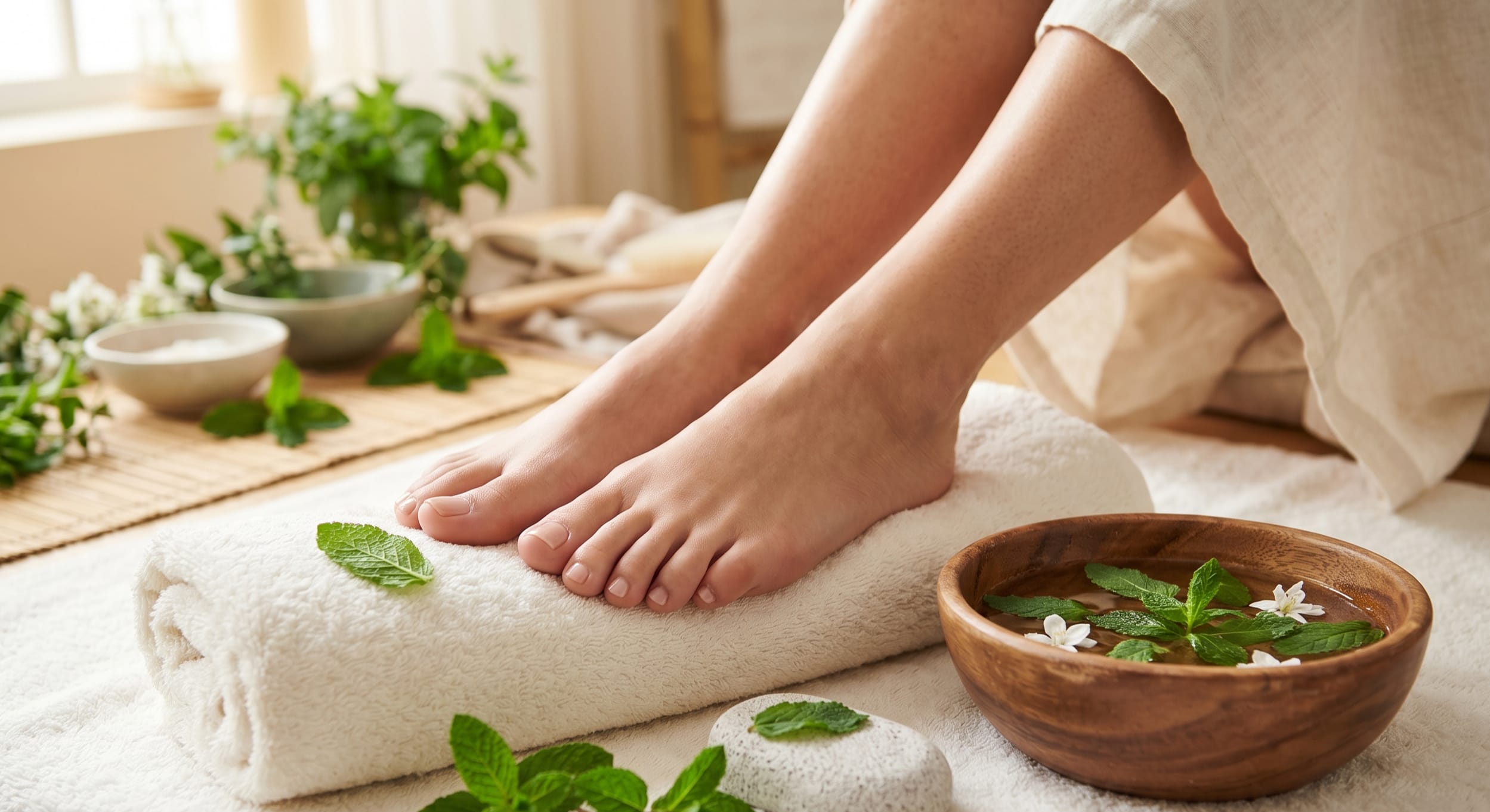 Peppermint Pedicure