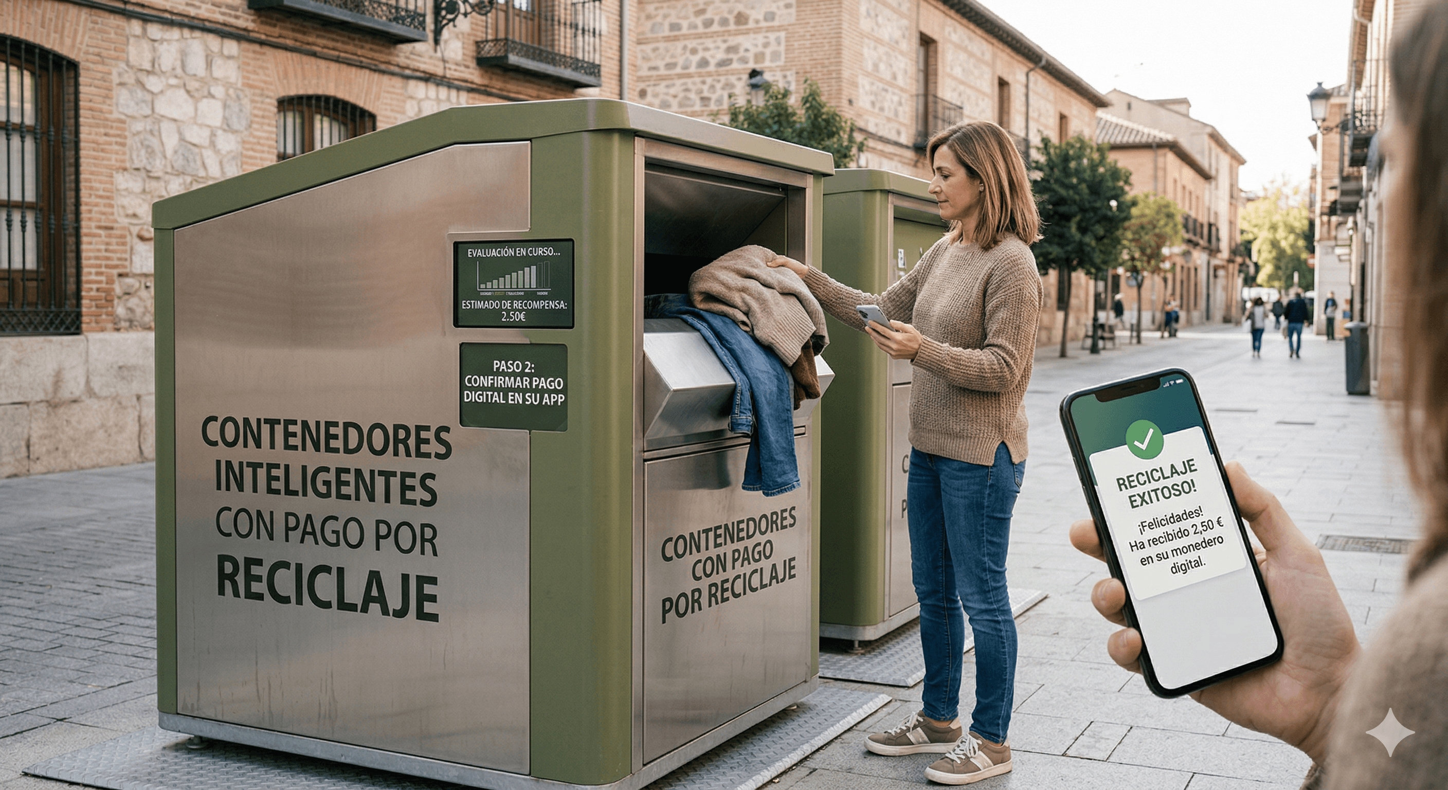Contenedores Inteligentes con Pago por Reciclaje