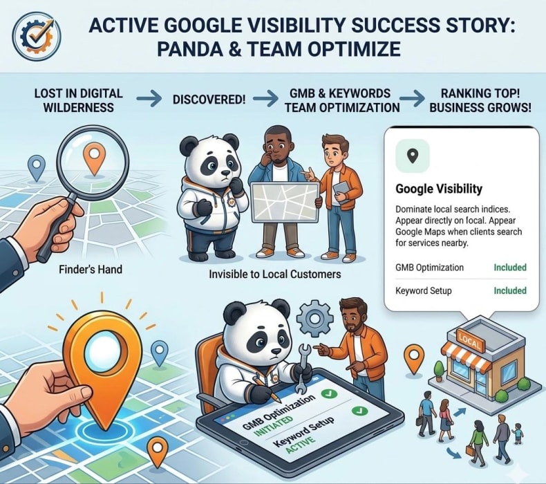 Google Visibility Poster