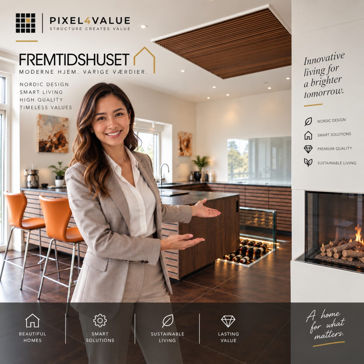 Fremtidshuset digital vision and concept presentation