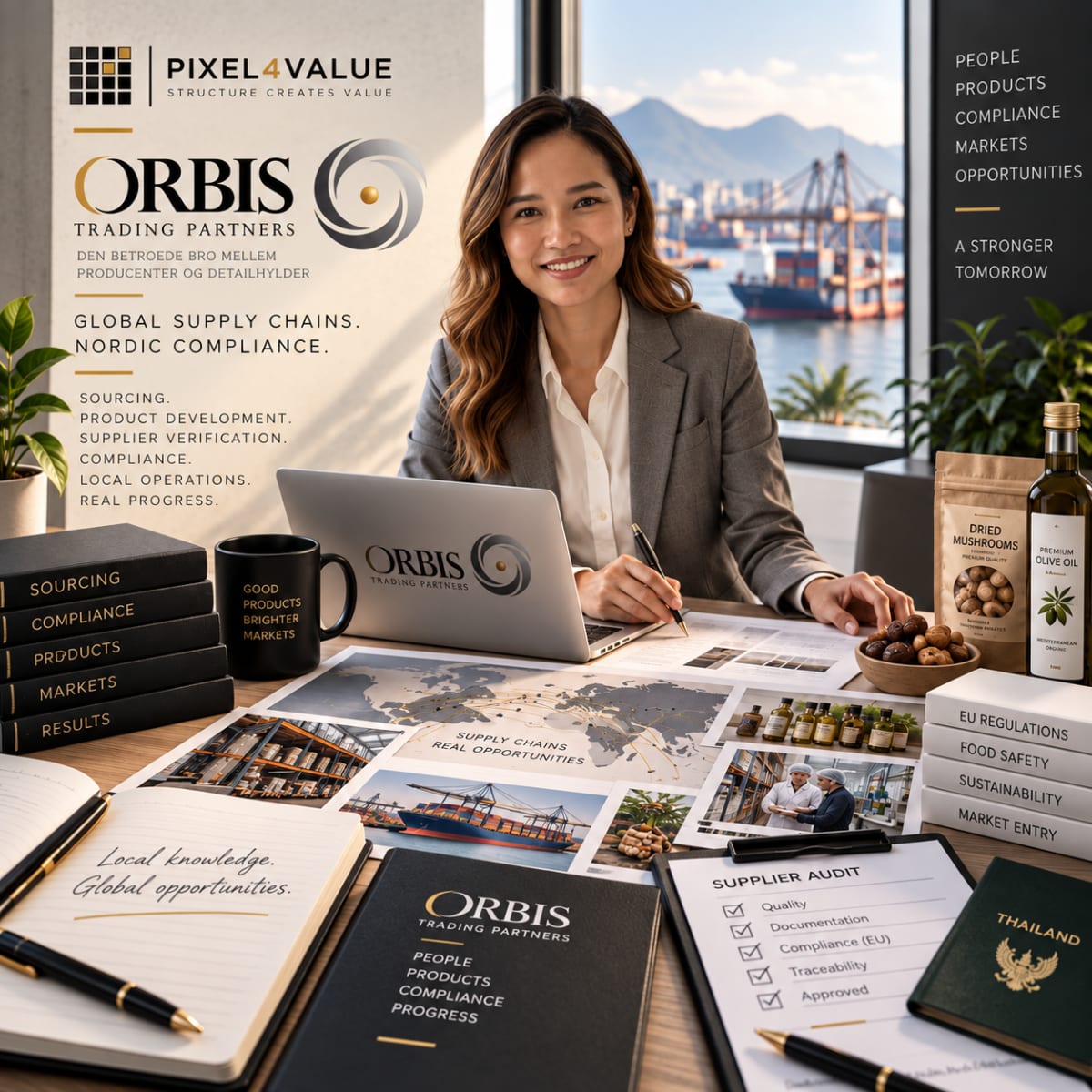 ORBIS Trading Partners brand, digital and operational setup