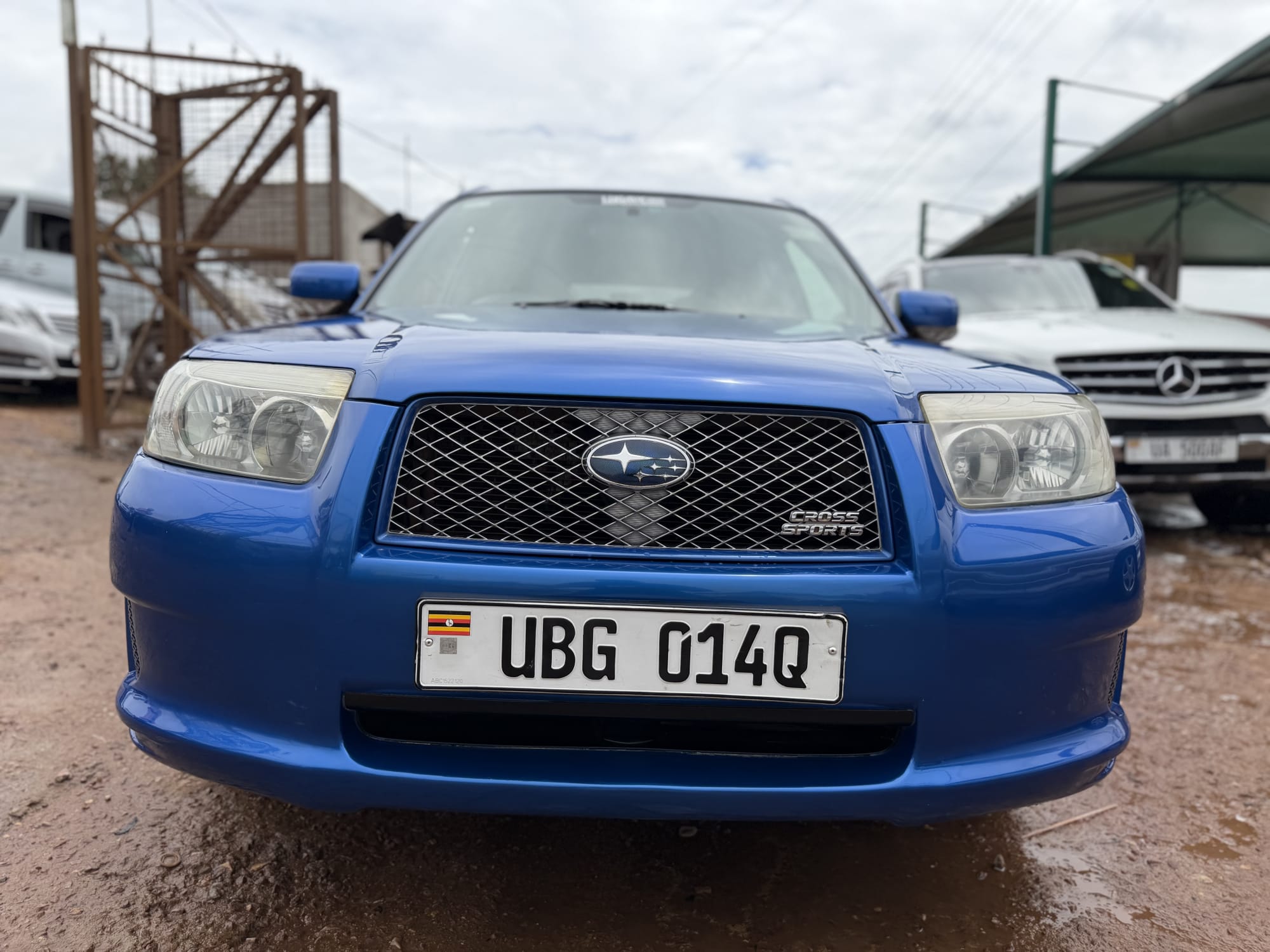 Blue 2008 Subaru Forester