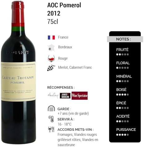 Vue 2 de Chateau Trotanoy Pomerol Rouge