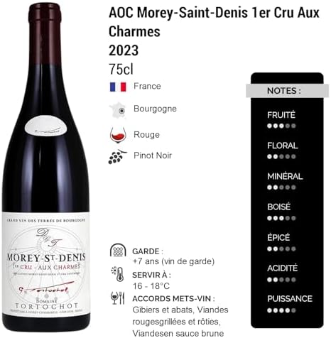 Vue 2 de Moreysaintdenis Er Cru Aux