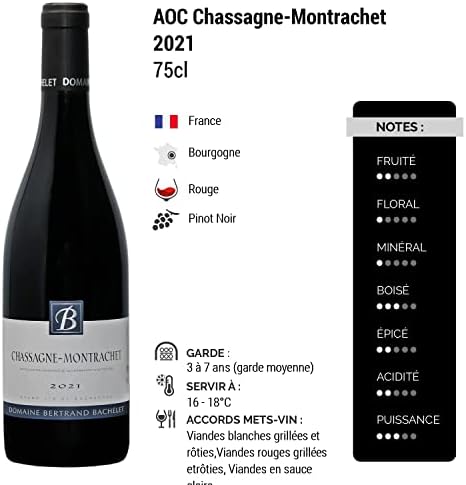 Vue 2 de Chassagnemontrachet Rouge Domaine Bertrand