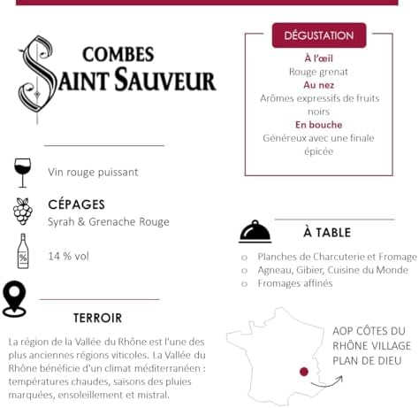 Vue 6 de Combes Saint Sauveur Aop