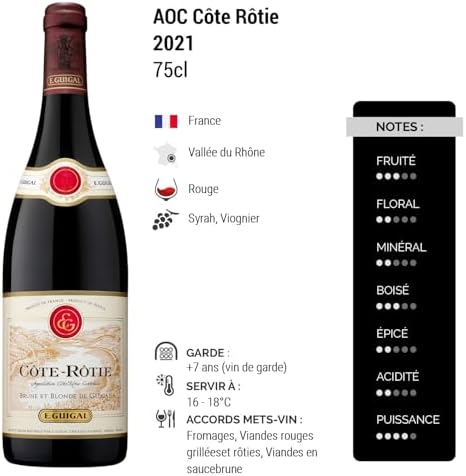 Vue 2 de Cote Rotie Brune Et