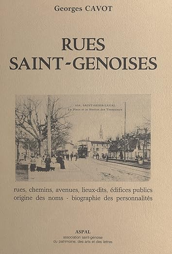 Rues Saintgenoises Origine De